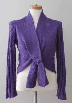 Men's Sweaters with ButtonsSoft Autumn Grape Sweater