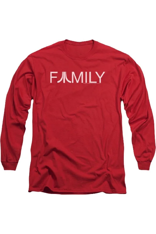 Men's Shirts with Surplice HemlinesAtari Family Long Sleeve Adult Tee / T-Shirt