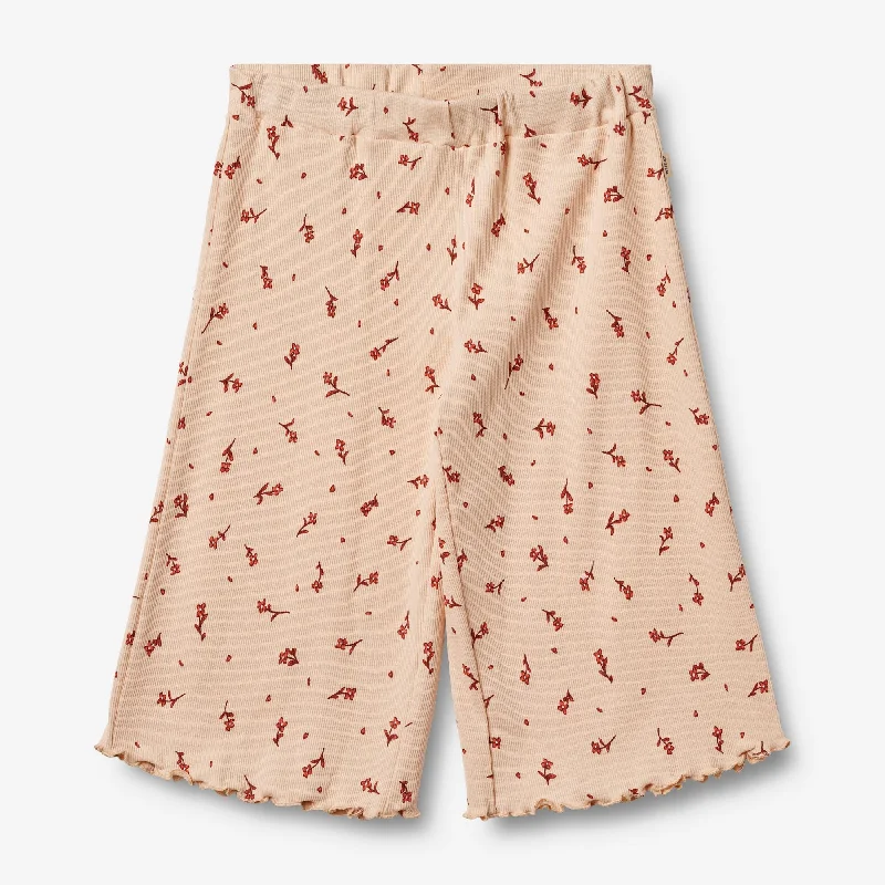 Men's Bootcut Jeans for a Flattering ShapeCropped Pants Marena - rose water flowers