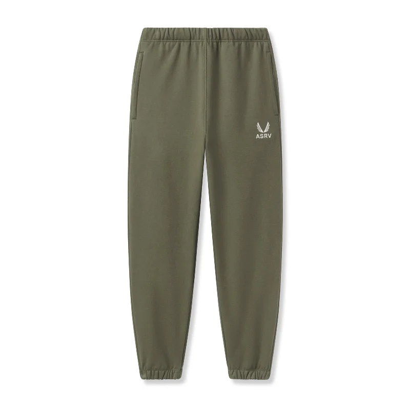 Men's Formal Trousers for Business0655. Tech-Terry™ Oversized Sweats - Olive "Emblem" Men's Formal Trousers for Business0655. Tech-Terry™ Oversized Sweats - Olive "Emblem"