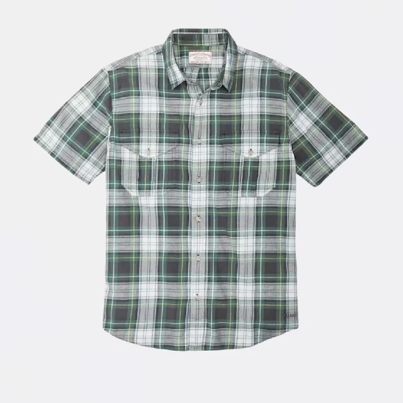 Men's Solid-Color Block Shirts for a Bold StatementS/S Lightweight WT Alaskan Guide Shirt (Ink Blue North)