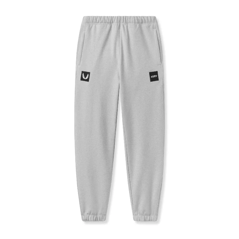 Men's Swim Trunks for Swimming0655. Tech-Terry™ Oversized Sweats - Heather Grey "Patch"