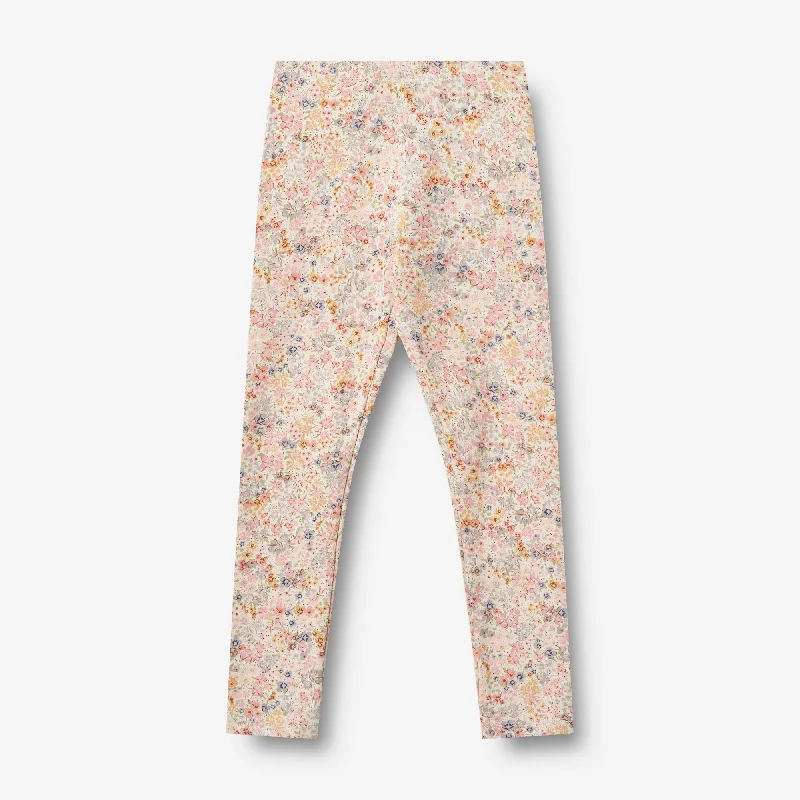 Men's Drawstring Pants for AdjustabilityJersey Leggings Jules - bright flowers