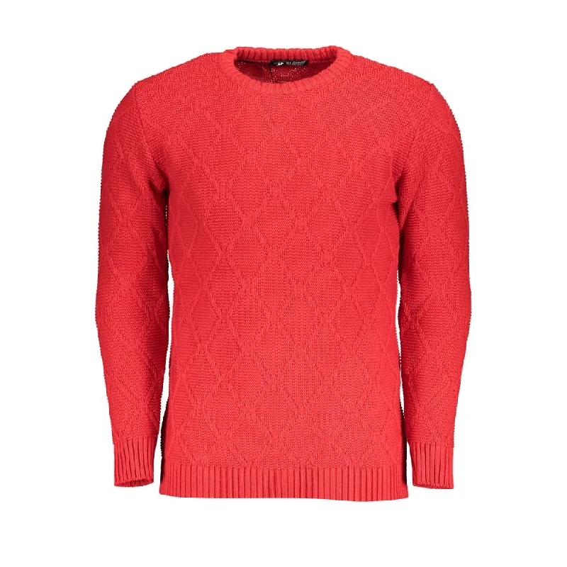 Fitted Men's Slim-Fit SweatersU.S. Grand Polo  Fabric Men's Sweater