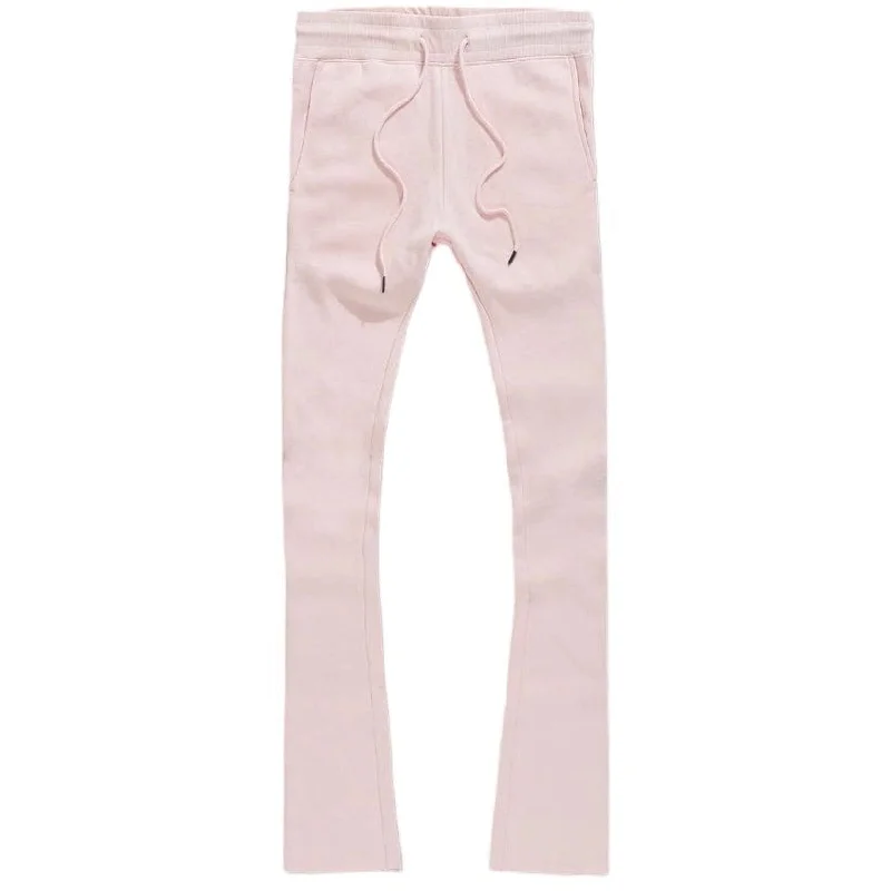 Men's Relaxed-Fit Pants for ComfortJordan Craig Uptown Stacked Sweatpants (Pink) 8826L Men's Relaxed-Fit Pants for ComfortJordan Craig Uptown Stacked Sweatpants (Pink) 8826L