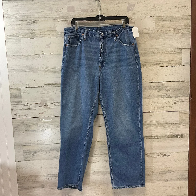 Comfortable Men's JeansJeans Straight By Gap In Blue Denim, Size: 16
