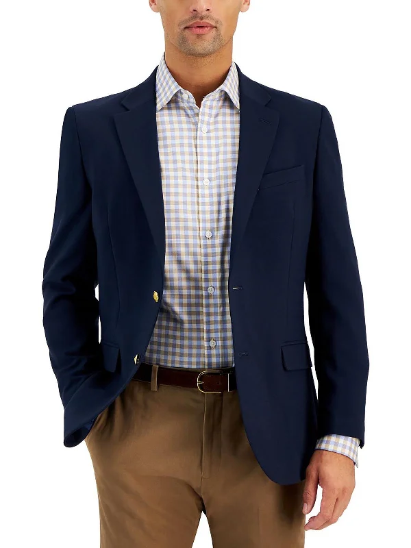 Branford Mens Modern Fit Active Two-Button Blazer