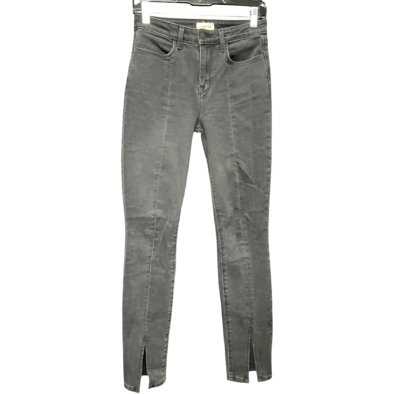 Men's Jeans with Stretch FabricJeans Straight By L Agence In Black, Size: 2