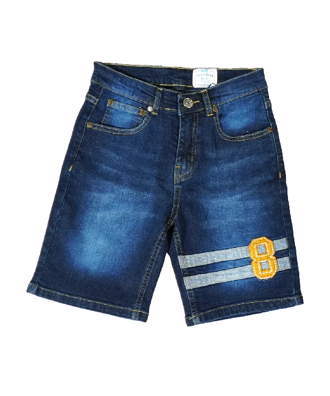 Men's Pants with Patch PocketsBoys 2Q Denim Bermuda Shorts