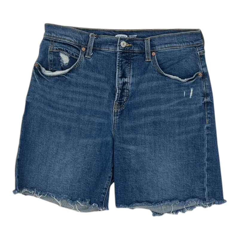 Men's Pants with Turn-Up CuffsShorts By Old Navy In Blue Denim, Size:14