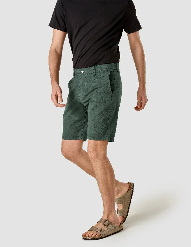 Men's Pants with Zippered PocketsClassic Shorts Garden Green
