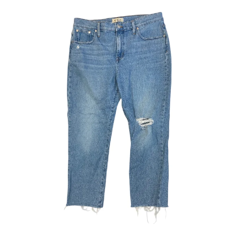 Men's Straight-Leg JeansJeans Straight By Madewell In Blue Denim, Size: 14p