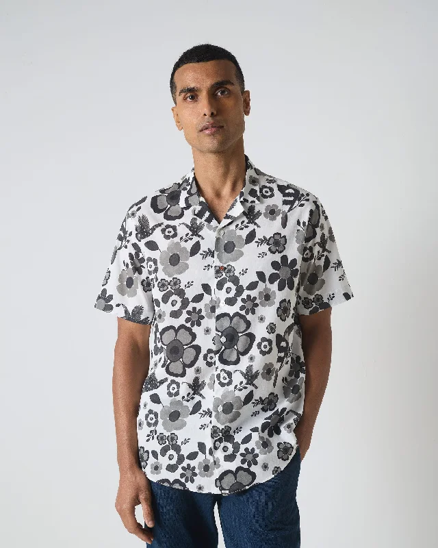 Men's Designer Shirts for a Statement PieceMistari Shirt - Black & White Print