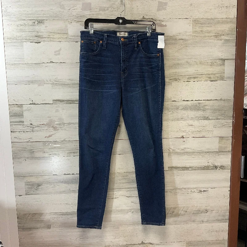 Fashion-Forward Men's JeansJeans Skinny By Madewell In Blue Denim, Size: 12