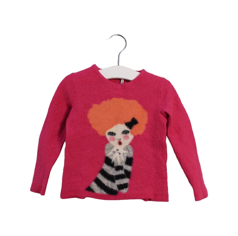 Men's Sweaters with High-Low HemlinesRykiel Enfant Knit Sweater 6T