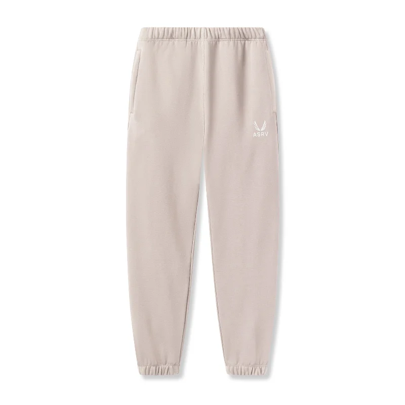 Men's Drawstring Pants for Adjustability0655. Tech-Terry™ Oversized Sweats - Chai "Emblem"