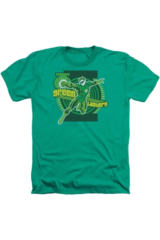 Men's Shirts with Hook-and-Loop ClosuresDC Comics Green Lantern Adult Heather Tee / T-Shirt Men's Shirts with Hook-and-Loop ClosuresDC Comics Green Lantern Adult Heather Tee / T-Shirt