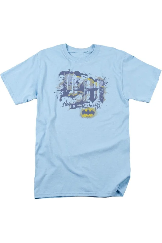 Men's Shirts with Raw-Edge HemlinesBatman He Sees All Short Sleeve Adult Tee / T-Shirt Men's Shirts with Raw-Edge HemlinesBatman He Sees All Short Sleeve Adult Tee / T-Shirt
