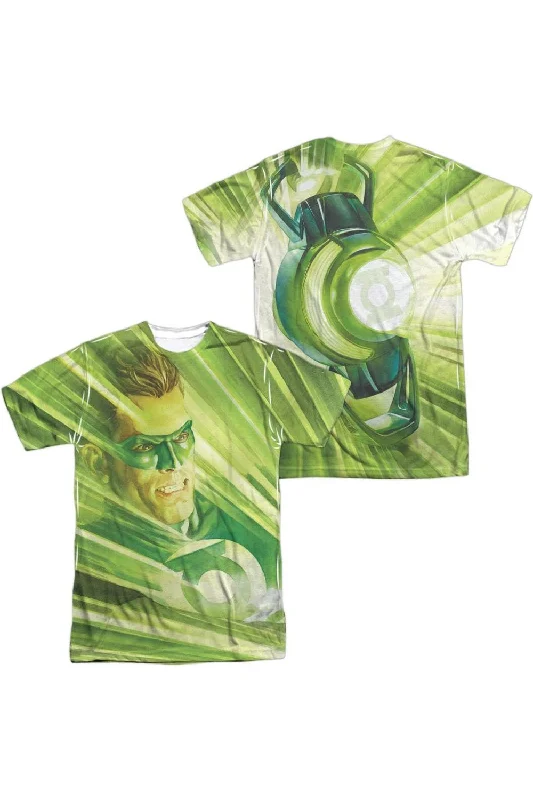 Men's Shirts with Checkered PatternsDC Comics Rays Of Light (Front/Back Print) Short Sleeve Adult Poly Crew Tee / T-Shirt Men's Shirts with Checkered PatternsDC Comics Rays Of Light (Front/Back Print) Short Sleeve Adult Poly Crew Tee / T-Shirt
