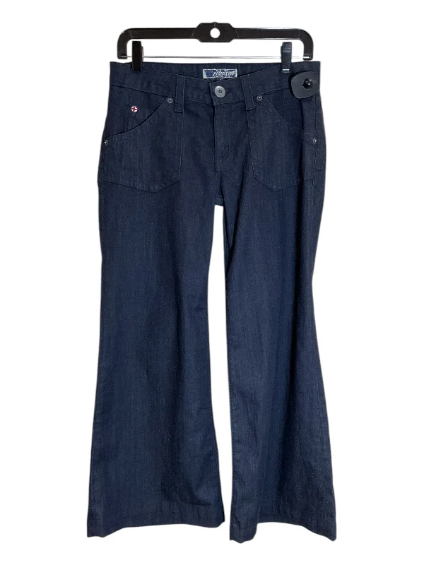 Men's Jeans for a Dressy OccasionJeans Wide Leg By Hudson In Blue Denim, Size: 6