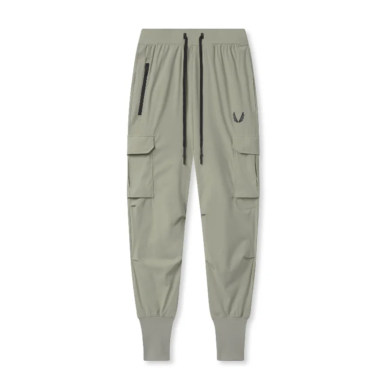Warm Men's Fleece-Lined Pants0825. Tetra-Lite® Cargo High Rib Jogger - Sage