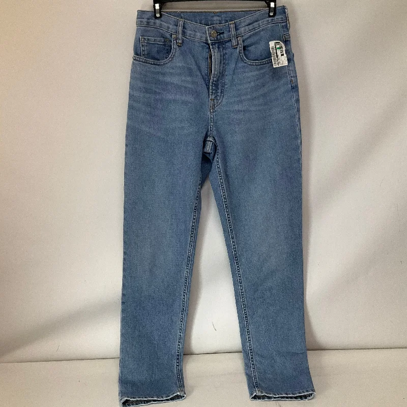 Trendy Men's JeansJeans Straight By Everlane In Blue Denim, Size: 2