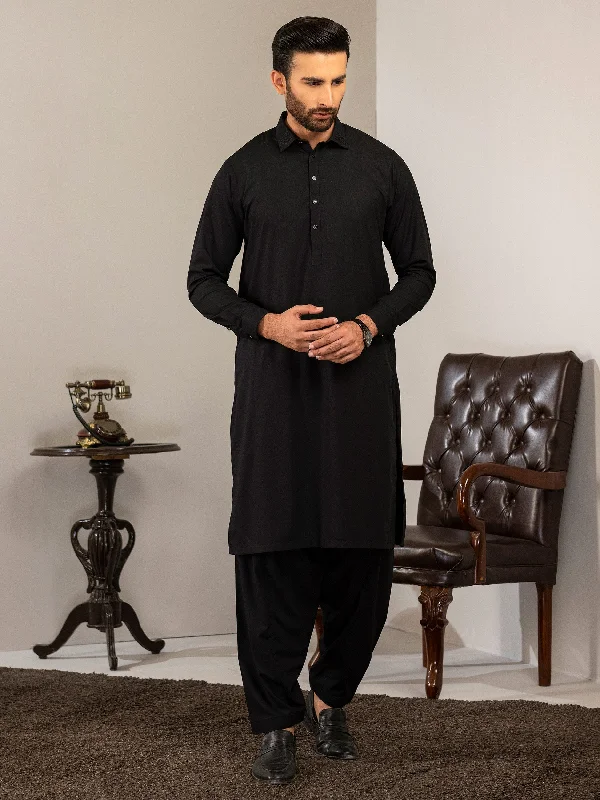 Wash and Wear Suit-Embroidered
