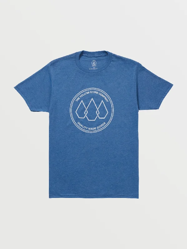 Men's Shirts with Striped PatternsStone Link Short Sleeve T-Shirt - Electric Blue