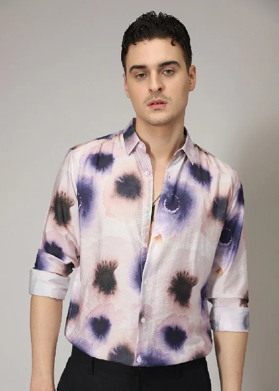 Men's Slim-Fit Shirts for a Flattering ShapeWatercolor Multi Print Shirt