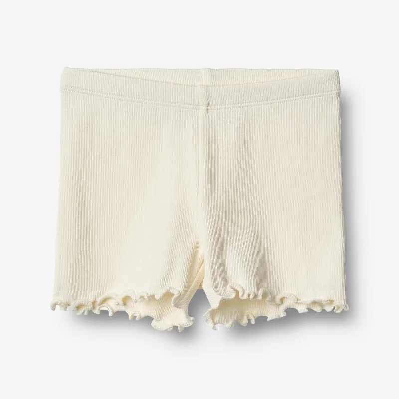 Men's Custom-Fit Pants for a Personalized TouchRib Shorts Sine - ivory