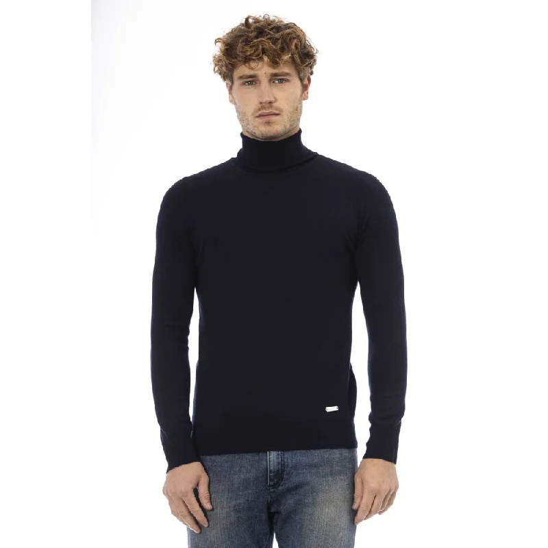 Men's Sweaters with EmbellishmentsBaldinini Trend Wool Men's Turtleneck Men's Sweater Men's Sweaters with EmbellishmentsBaldinini Trend Wool Men's Turtleneck Men's Sweater