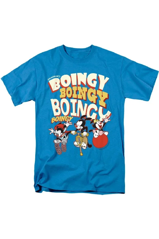 Men's Shirts with Convertible CollarsAnimaniacs Boingy Short Sleeve Adult Tee / T-Shirt Men's Shirts with Convertible CollarsAnimaniacs Boingy Short Sleeve Adult Tee / T-Shirt