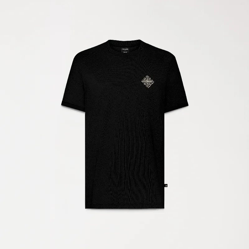 Men's Shirts with Striped PatternsCATTERDALE T-SHIRT BLACK