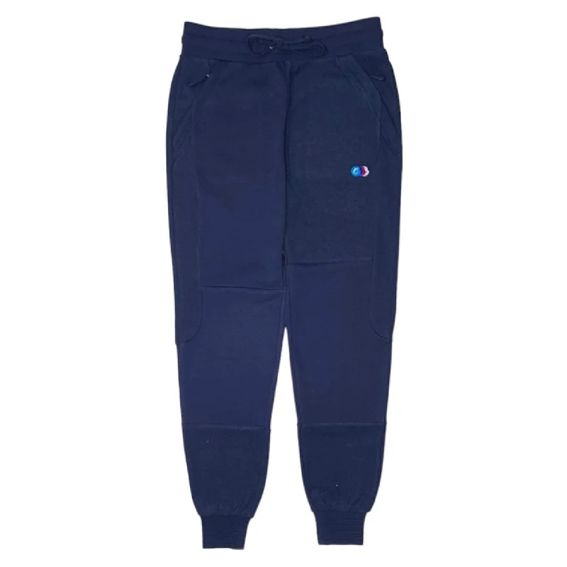 Men's Button-Fly Pants for a Traditional TouchCookies Back To Back French Terry Sweatpants (Navy) 1565B6803