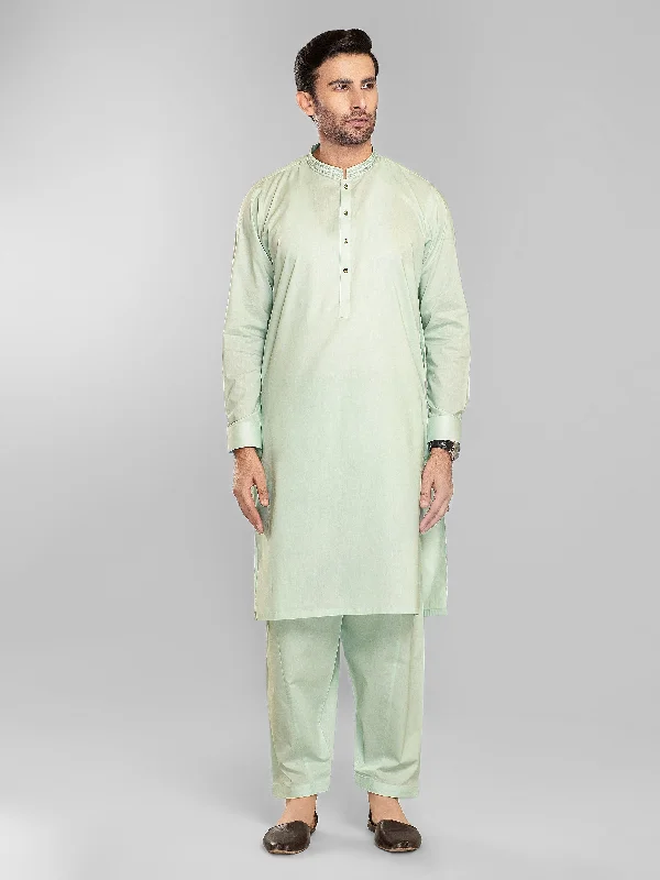 Cotton Suit-Embroidered