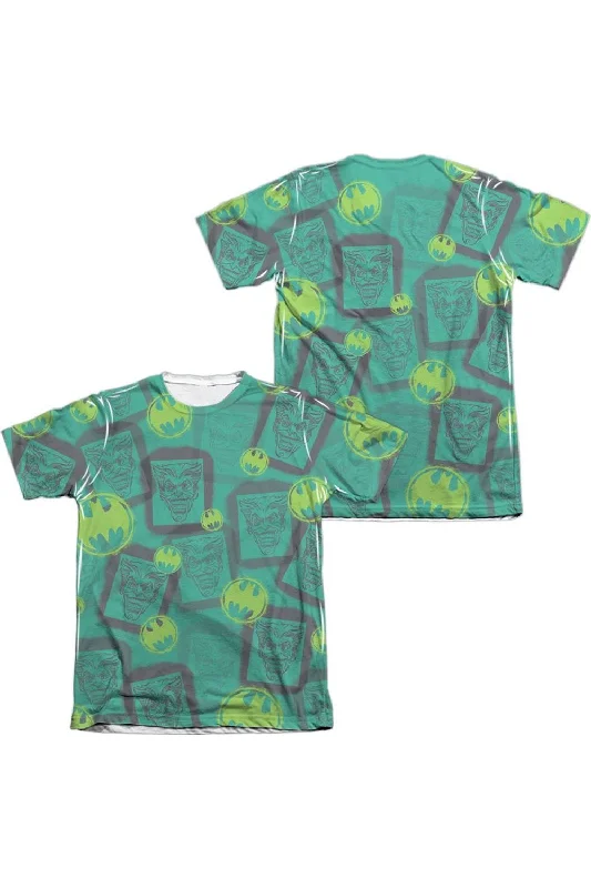 Men's Shirts with Adjustable HemlinesBatman Rivalry (Front/Back Print) Adult Poly/Cotton Short Sleeve Tee / T-Shirt Men's Shirts with Adjustable HemlinesBatman Rivalry (Front/Back Print) Adult Poly/Cotton Short Sleeve Tee / T-Shirt