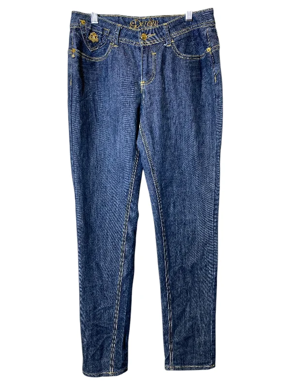Oversized Men's JeansJeans Straight By Dereon In Blue, Size: 10