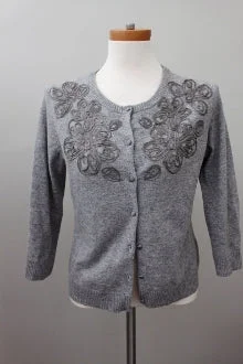 Men's Sweaters in Pastel ShadesSoft Autumn Pebble Embroidered Sweater