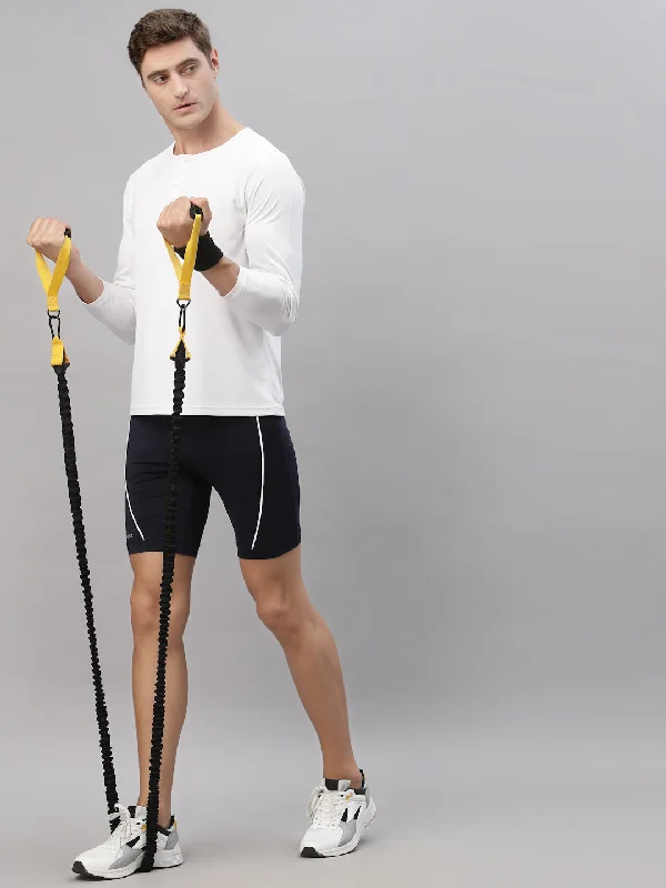 Men's Straight-Leg Jeans for a Classic FitJUMP USA Men Navy Blue Rapid Dry-Fit Solid Training Short Tights Men's Straight-Leg Jeans for a Classic FitJUMP USA Men Navy Blue Rapid Dry-Fit Solid Training Short Tights
