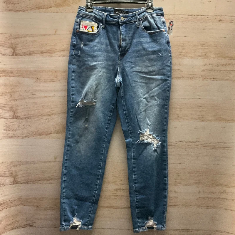 Men's Jeans with PocketsJeans Boyfriend By Judy Blue In Blue Denim, Size: 6