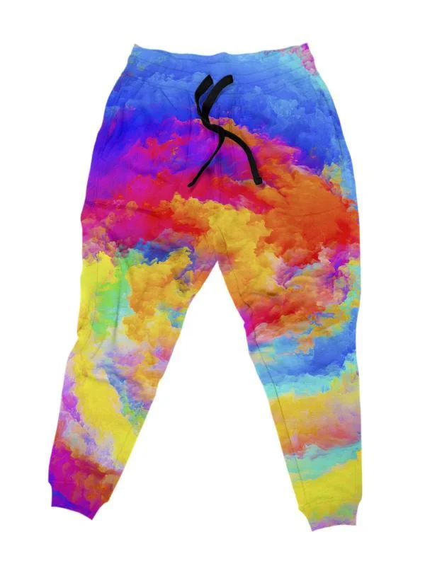 Men's Pants with Flat-Front DesignsColor Storm Unisex Joggers
