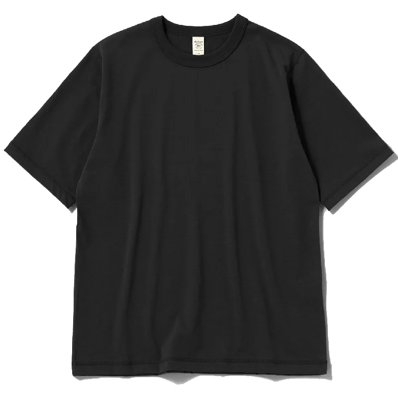 Men's Shirts with Lace-Up HemlinesJackman Grace S/S T-Shirt Black