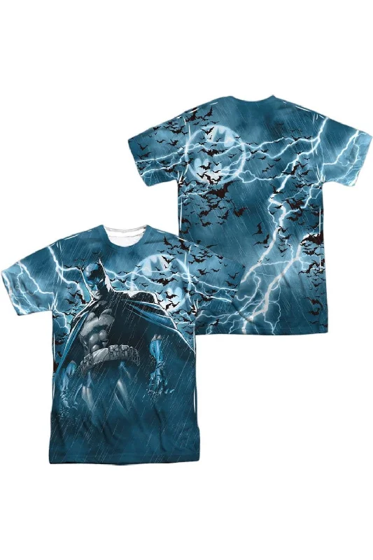 Versatile Men's Tank TopsBatman Stormy Kngiht (Front/Back Print) Short Sleeve Adult 100% Poly Crew Tee / T-Shirt Versatile Men's Tank TopsBatman Stormy Kngiht (Front/Back Print) Short Sleeve Adult 100% Poly Crew Tee / T-Shirt