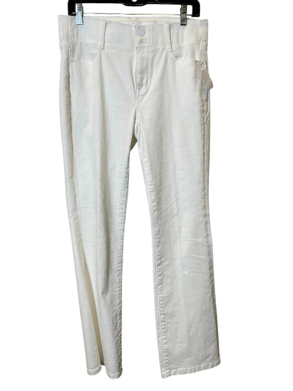 Men's Jeans with RipsJeans Boot Cut By Apt 9 In White, Size: M