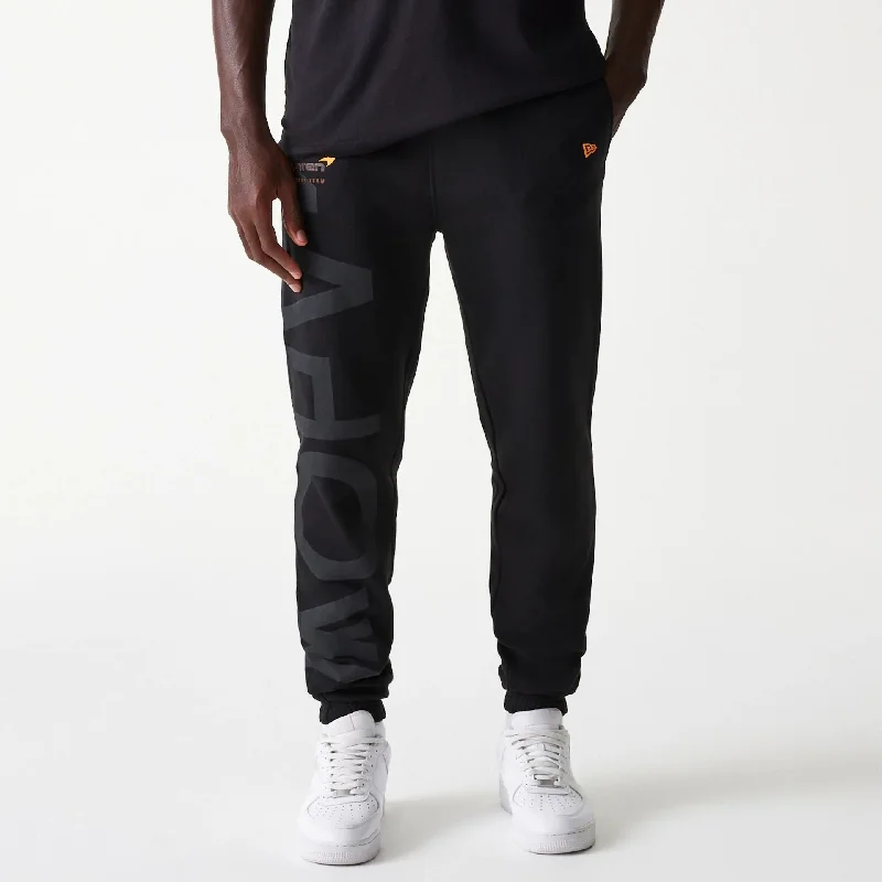 Men's Button-Fly Pants for a Traditional TouchMcLaren Racing Shadow Black Fleece Joggers Men's Button-Fly Pants for a Traditional TouchMcLaren Racing Shadow Black Fleece Joggers