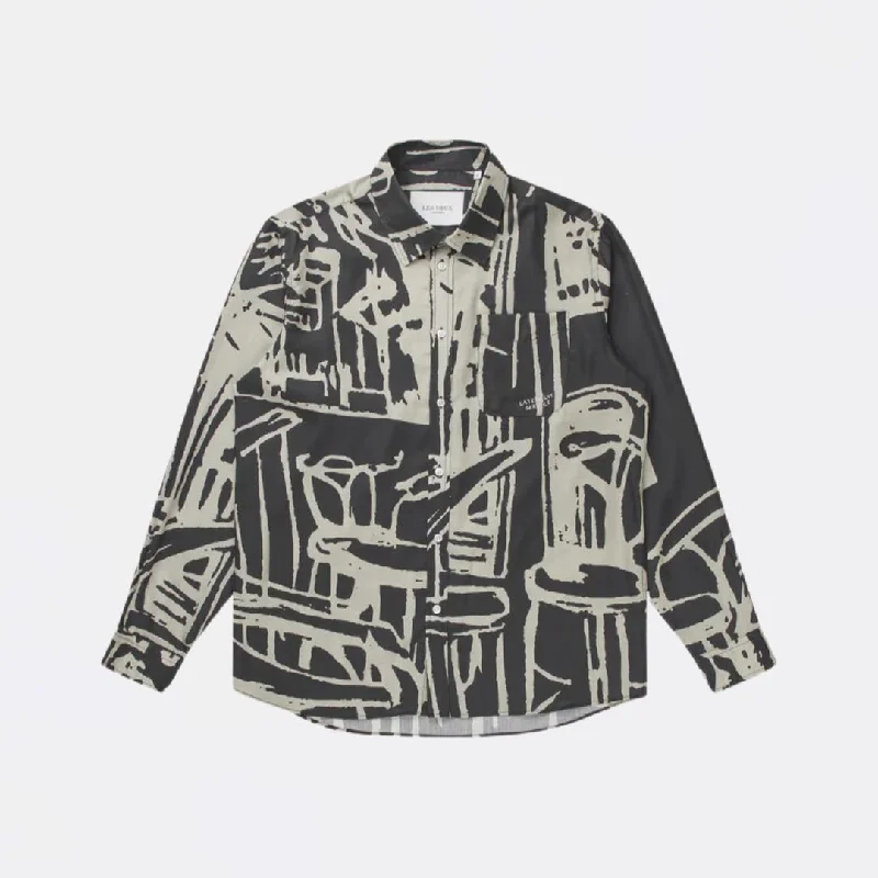 Men's Crew Neck T-Shirts for Everyday WearBerkeley Shirt (Black + Light Desert Sand) Men's Crew Neck T-Shirts for Everyday WearBerkeley Shirt (Black + Light Desert Sand)