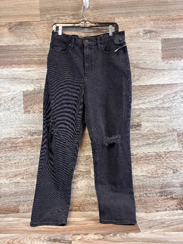 Wash and Wear Men's JeansJeans Straight By Clothes Mentor In Black Denim, Size: 8