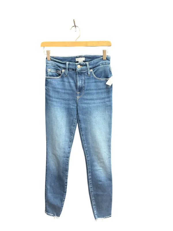 Flexible Men's JeansJeans Skinny By Good American In Blue Denim, Size: 0