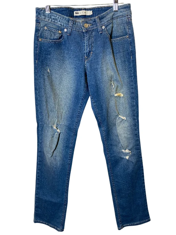 Mid-Waisted Men's JeansJeans Straight By Levis In Blue, Size: 6