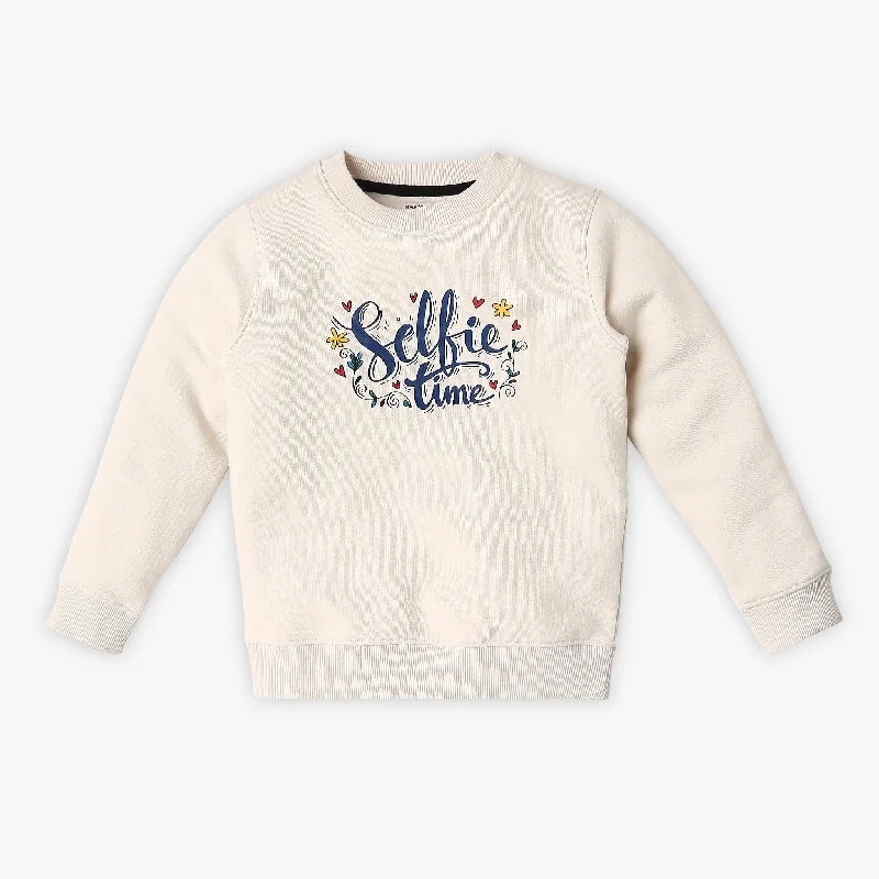 Men's Shirts with Custom MonogramsGirl's Regular Fit Printed Sweat Tee